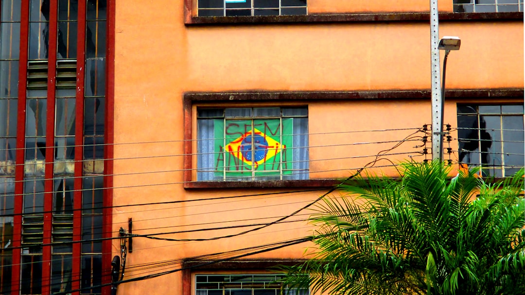 People of Brazil reaction to the riot into Brazil' s congress on January 8, 2023. In social media and in the streets, the phrase "sem anistia" (no amnesty), towards former president to answer in court for crimes he is being investigated. | a building with a stained glass window in front of it