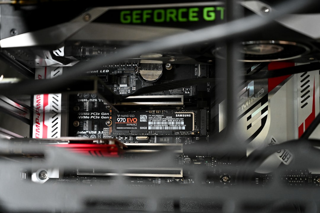 PC Parts | black and white digital device
