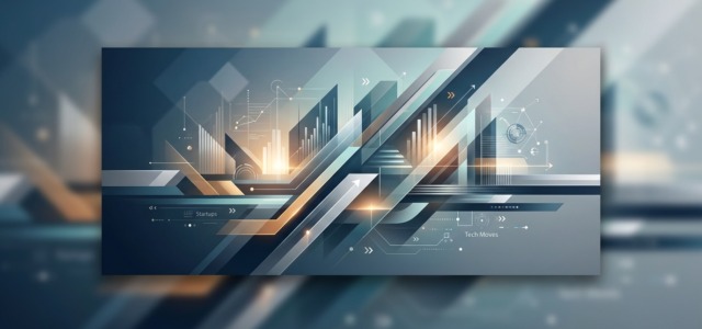 Crie uma imagem de capa editorial horizontal, moderna e sofisticada para um artigo sobre: Movimentações estratégicas no setor de tecnologia: Xbox, Smartsheet e a saída de um VP da Amazon para o DoorDash. Categoria: Mercado e Negócios. Contexto: Promovações e saídas recentes no setor de tecnologia — Scott Van Vliet como novo CTO do Xbox, Drew Gardner como primeiro. Termos-chave: Startups, Tech Moves, Amazon, American Academy of Arts and Sciences, Fred Hutch, Magdalena Balazinska. Tom: inteligente e acessível. Portal de notícias sobre inteligência artificial e tecnologia. Estilo jornalístico, limpo, tecnológico e profissional. Sem texto embutido na imagem. Sem logos de marcas, sem rostos famosos identificáveis, sem elementos aleatórios fora do contexto. Interprete metaforas pelo contexto do artigo; nao represente termos figurados de forma literal. Aspecto 16:9. Alta qualidade editorial.