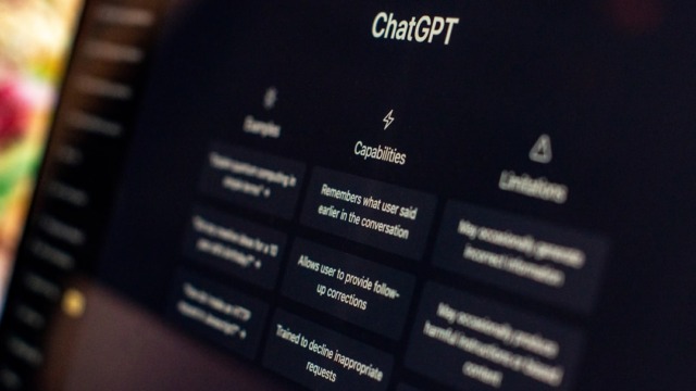 In this photograph captured by Emiliano Vittoriosi, a sleek Mac Book with an open window can be seen. The screen displays the homepage of ChatGPT, an AI language model, which is designed to facilitate communication and provide information to its users. Do you know what is Native Advertising? Check my service here: https://emilianovittoriosi.gumroad.com/l/native-advertising Reach your customers faster with my service! | a close up of a computer screen with a menu on it